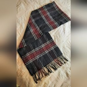 JOSEPH & LYMAN | Plaid Cashmere Scarf